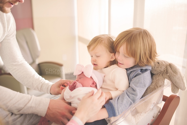 Nacimiento hermana menor