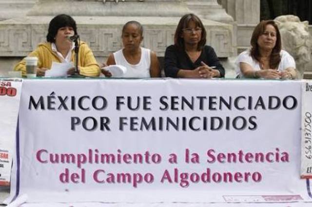 La Sentencia de Campo Algodonero de la Corte Interamericana de Derechos Humanos marca un antes y un después en la lucha contra los feminicidios en Juárez condenando la negligencia de las autoridades locales y obligar al Estado a pedir disculpa publica