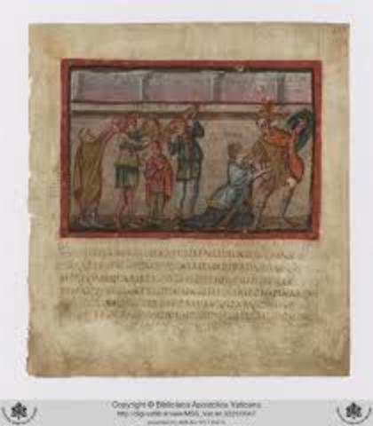 Virgilio Vaticano. Manuscrito ilustrado