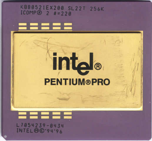 microprocesador Intel Pentium Pro