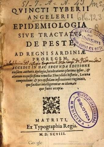 Publicacion de referencias al termino: epidemiologia