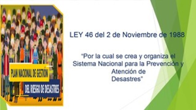 Ley 46 de 1988 Crea el SNPAD