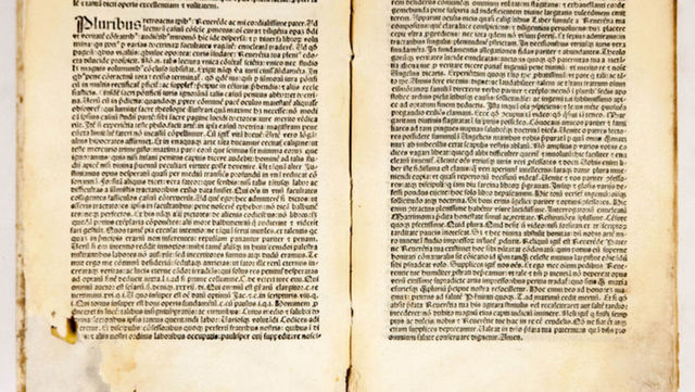 Libros impresos reemplazan manuscritos