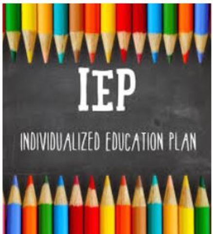 Given IEP to help support Educational needs Mt. Hebron High School