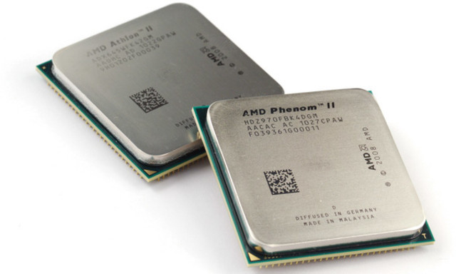 microprocesador   AMD Phenom II y Athlon II