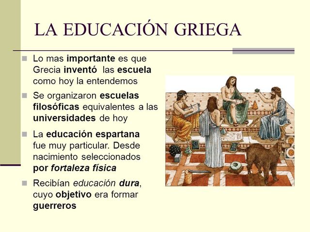 Sistema Educativo Griego