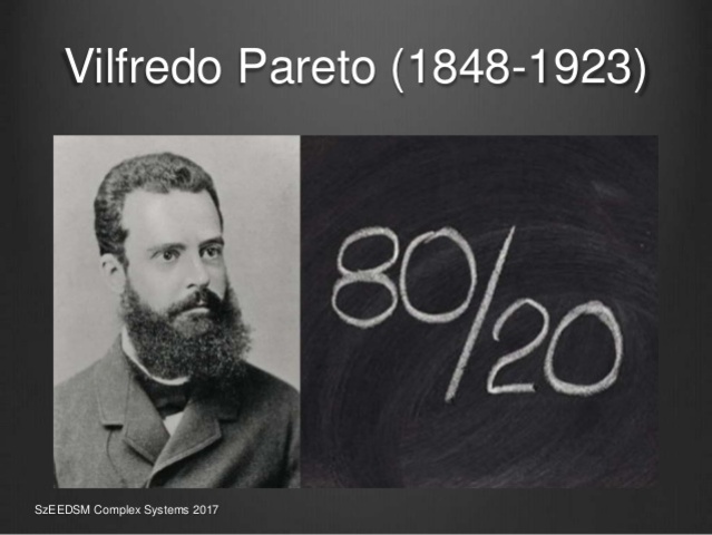 Ciencias del Comportamiento: Vilfredo Pareto (Referido como el padre del enfoque de los sistemas sociales a la organización y la administración.)