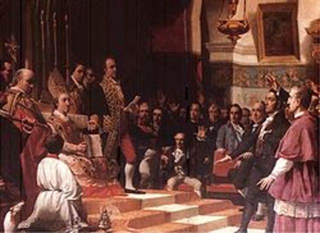 Aprobación de la Constitución e Cádiz