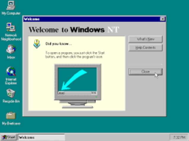 Windows NT es lanzado