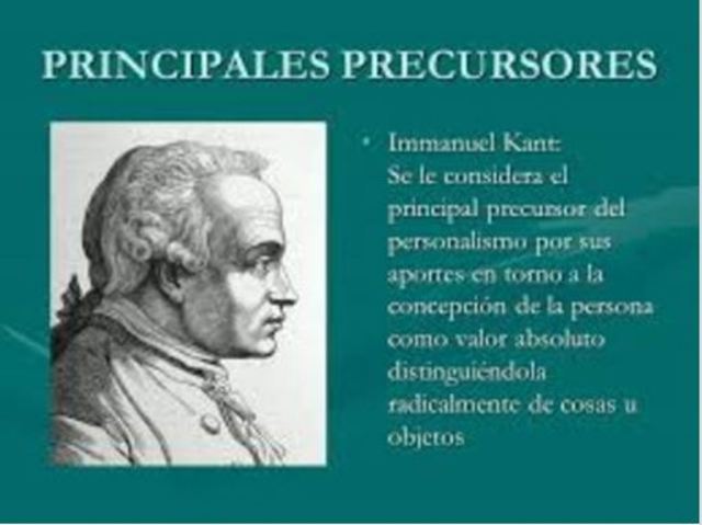 PERSONALISMO Se distingue como una ideología que considera al hombre como un ser subsistente y autónomo pero esencialmente social y comunitario, un ser libre pero no aislado, un ser trascendente con un puro valor en sí mismo.