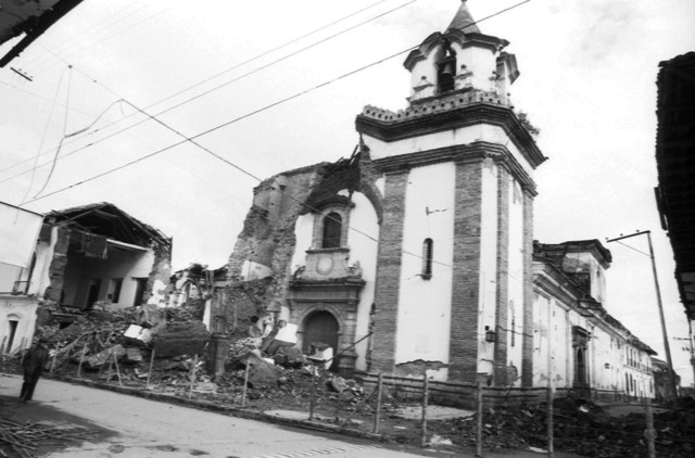 destrucción del 70% de popayán