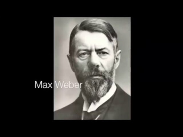 Ciencias del Comportamiento, Max Weber