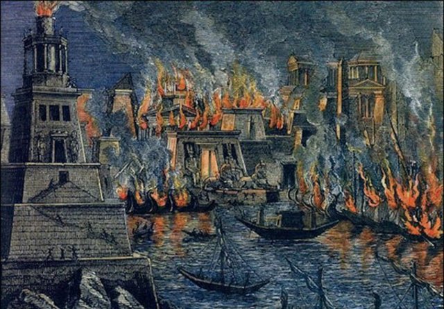 Muslim Destruction of Alexandria