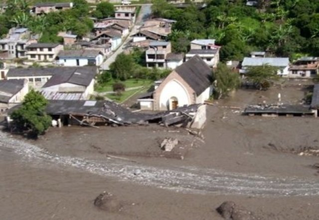 sismo y avalancha del río páez