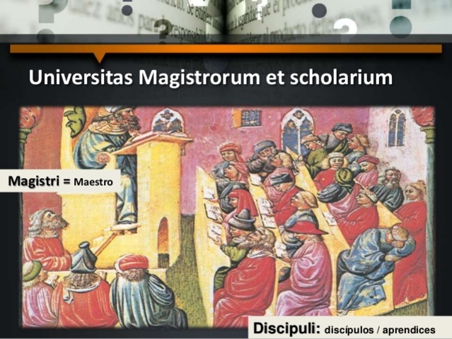universitas magistrorum et.scholarium