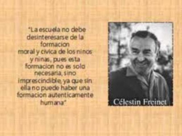 REALISMO, CELESTIN FREINET.