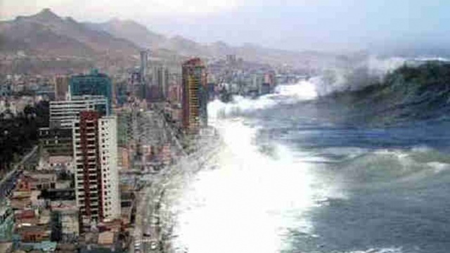 Terremoto y Tsunami en la costa pacífica sur