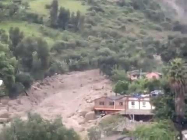 Sismo y avalancha del rio Páez