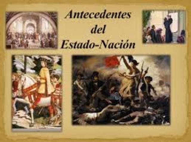 Primeros indicios del Estado Nacional