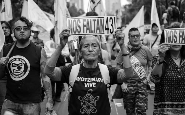 DESAPARICIÓN DE LOS 43 NORMALISTAS DE AYOTZINAPA GUERRERO