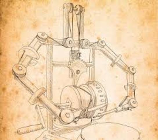 The First Recorded Design of a Humanoid Robot