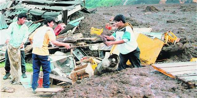 Desbordamiento del río Páez