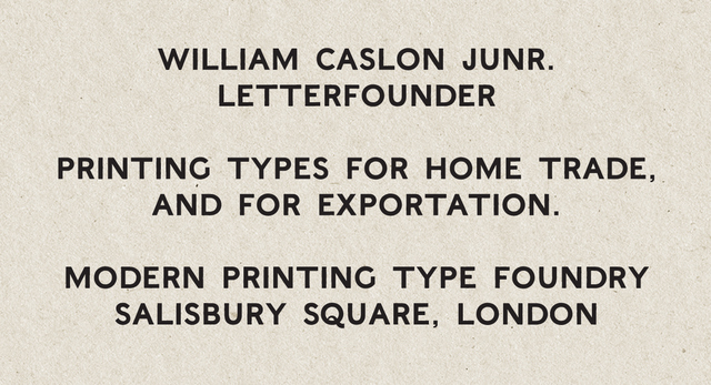 William Caslon IV
