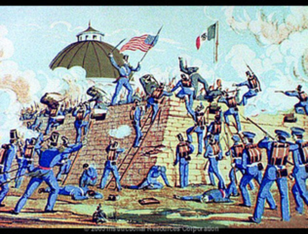 Ataque Castillo de Chapultepec