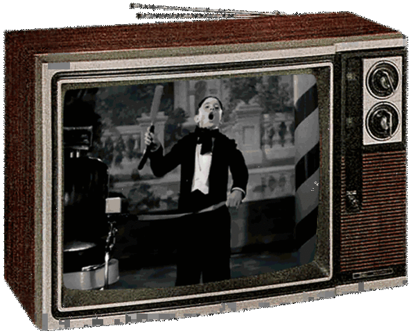 Black and white television