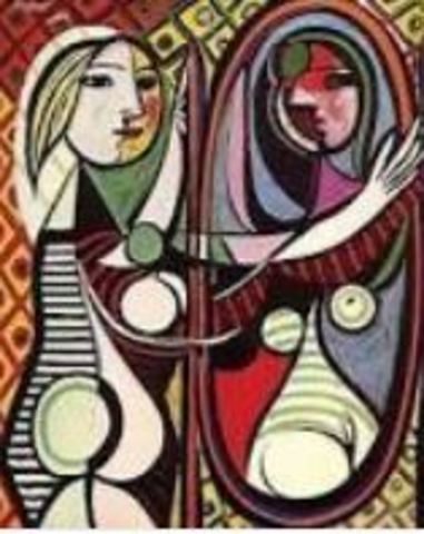 MUJER ANTE EL ESPEJO