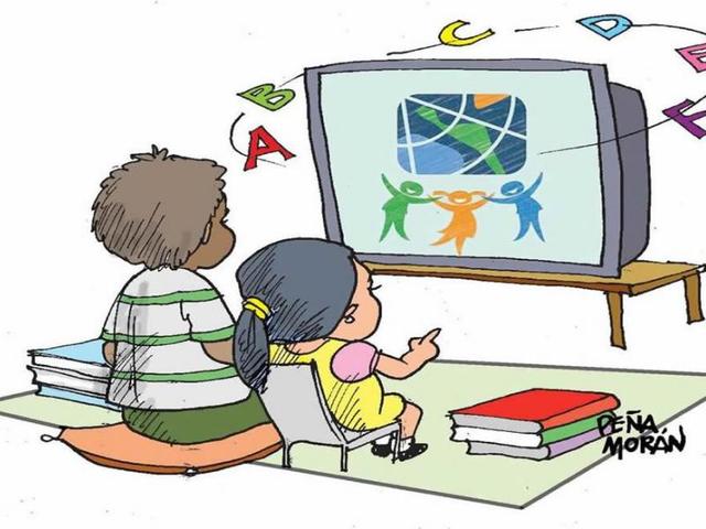 Emisión de programas educativos por televisión