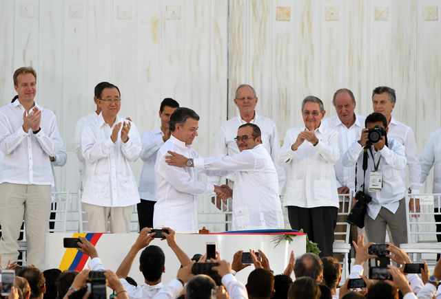 Fin de la Guerra con las FARC
