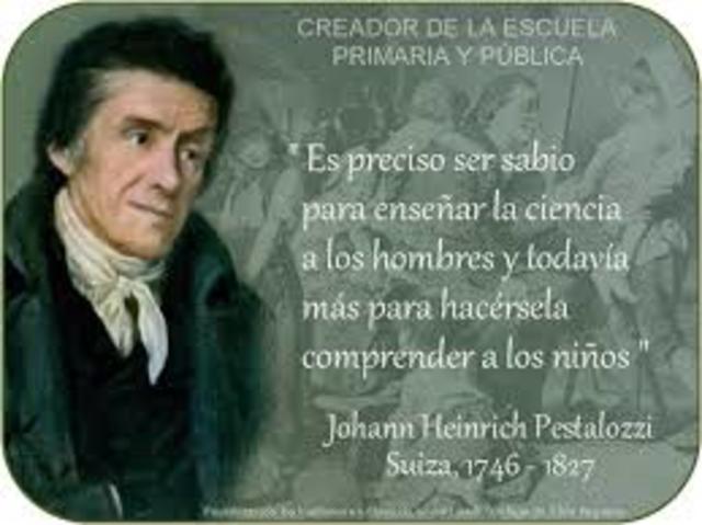 1746- 1827 Pestalozzi
