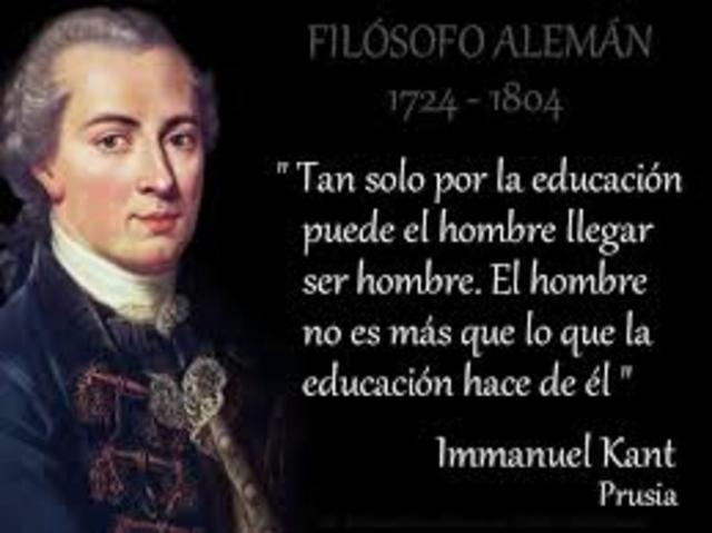 1781 según Kant
