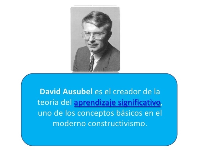 1918 David Paul Ausubel