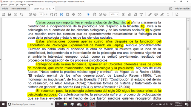 La influencia de las ciencias biológicas en la psicología ll
