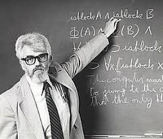 Se acuña el término Inteligencia Artificial