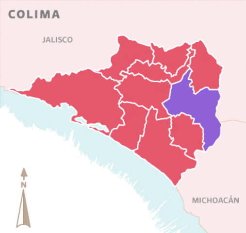 Otros pequeños reinos. Señorío de Colima