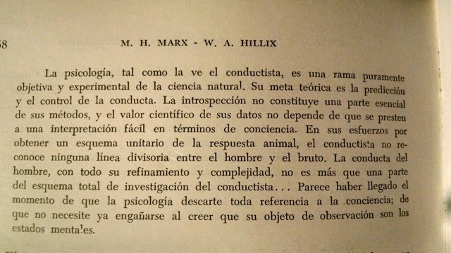 la psicologia desde el punto de vista conductista
