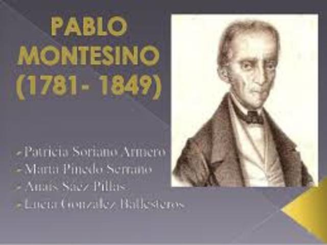 Pablo Montesino (191-1894)