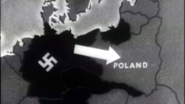 Tyskland angriper Polen