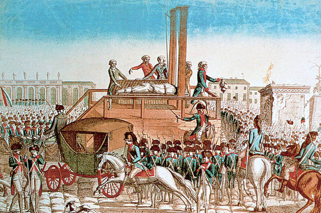 Kong Ludvig 16. halshugges