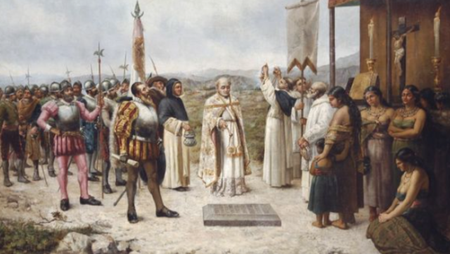 Encuentro de Francisco Pizarro con Atahualpa