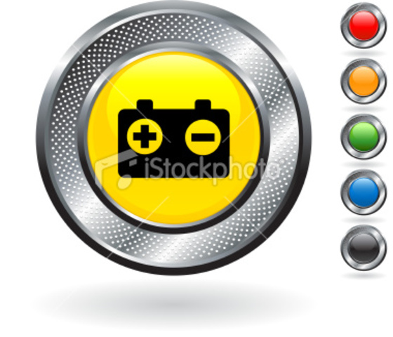 First electric battery