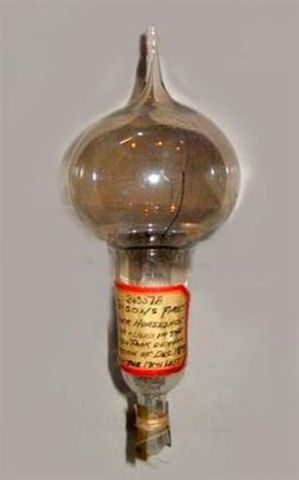 first ever light bulb