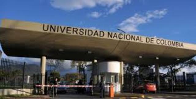 UNIVERSIDAD NACIONAL, ANTIOQUIA, CAUCA Y CARTAGENA