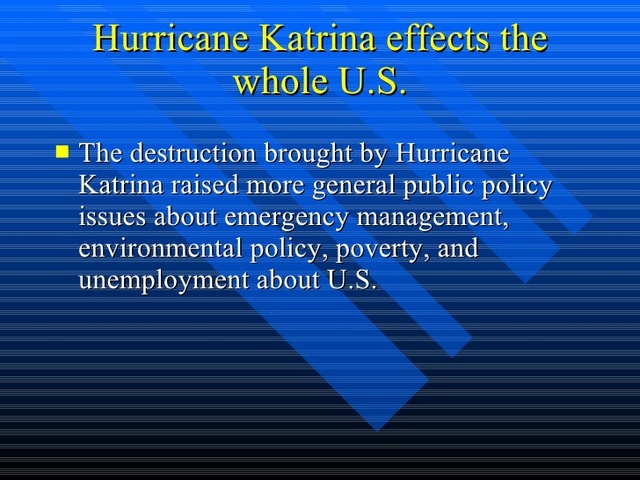 hurricane Katrina