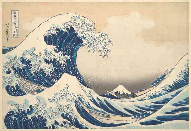 Hokusai Katsushika: La gran ola