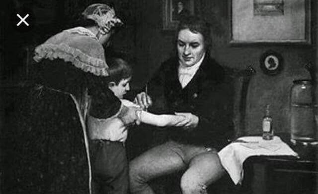 Vacuna para la viruela.