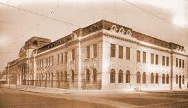 Escuela Magistral de esgrima y Gimnasia.